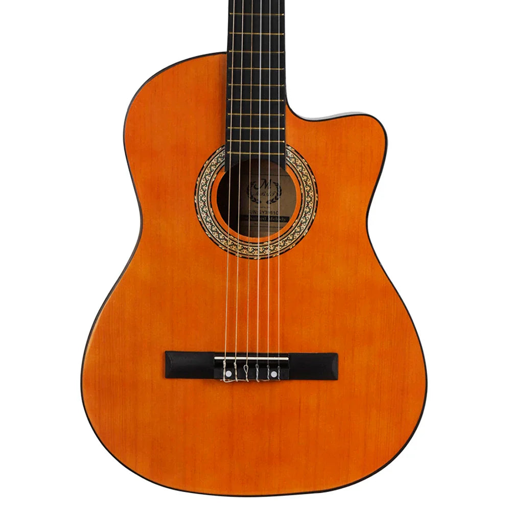 39 Inch Classical Guitar 6 Strings Basswood Neck Body Classic Guitar Guitarra