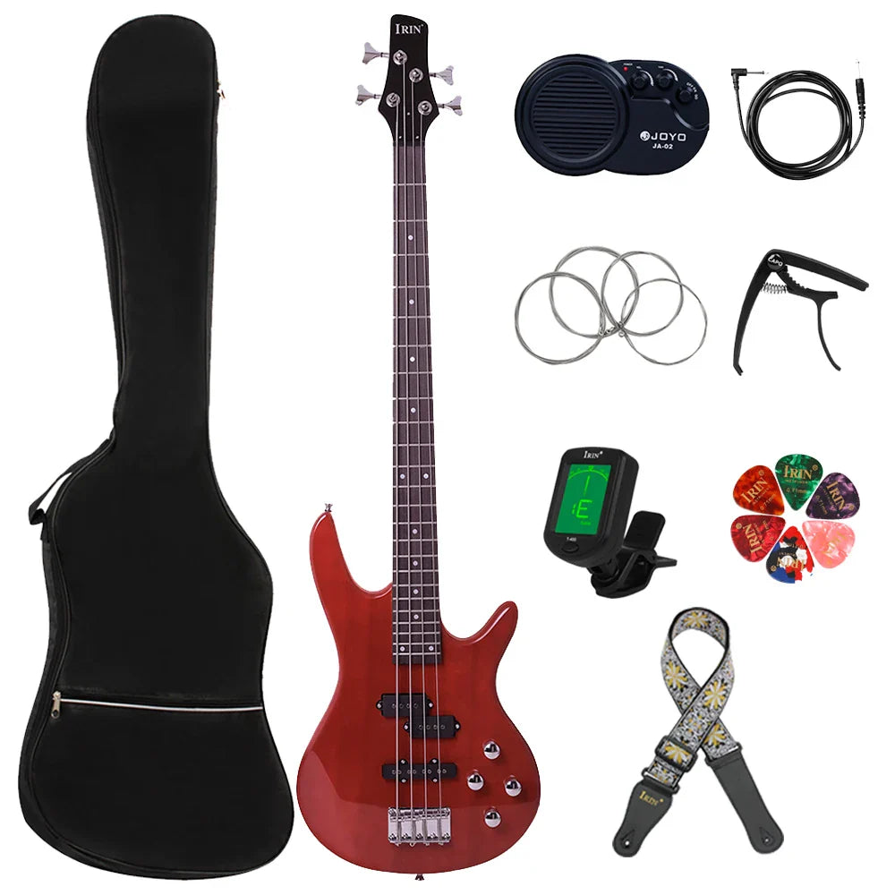 4 Strings 24 Frets Electric Bass Guitar Maple Body Bass Guitar Guitarra