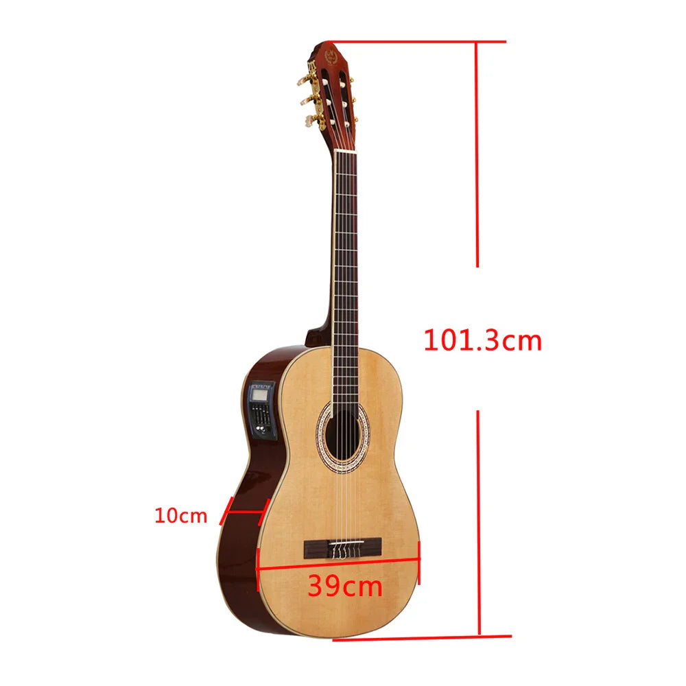 Classic Guitar 6 Strings 39 Inch Spruce Classical Guitar EQ