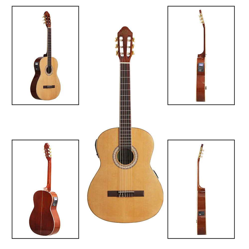 Classic Guitar 6 Strings 39 Inch Spruce Classical Guitar EQ