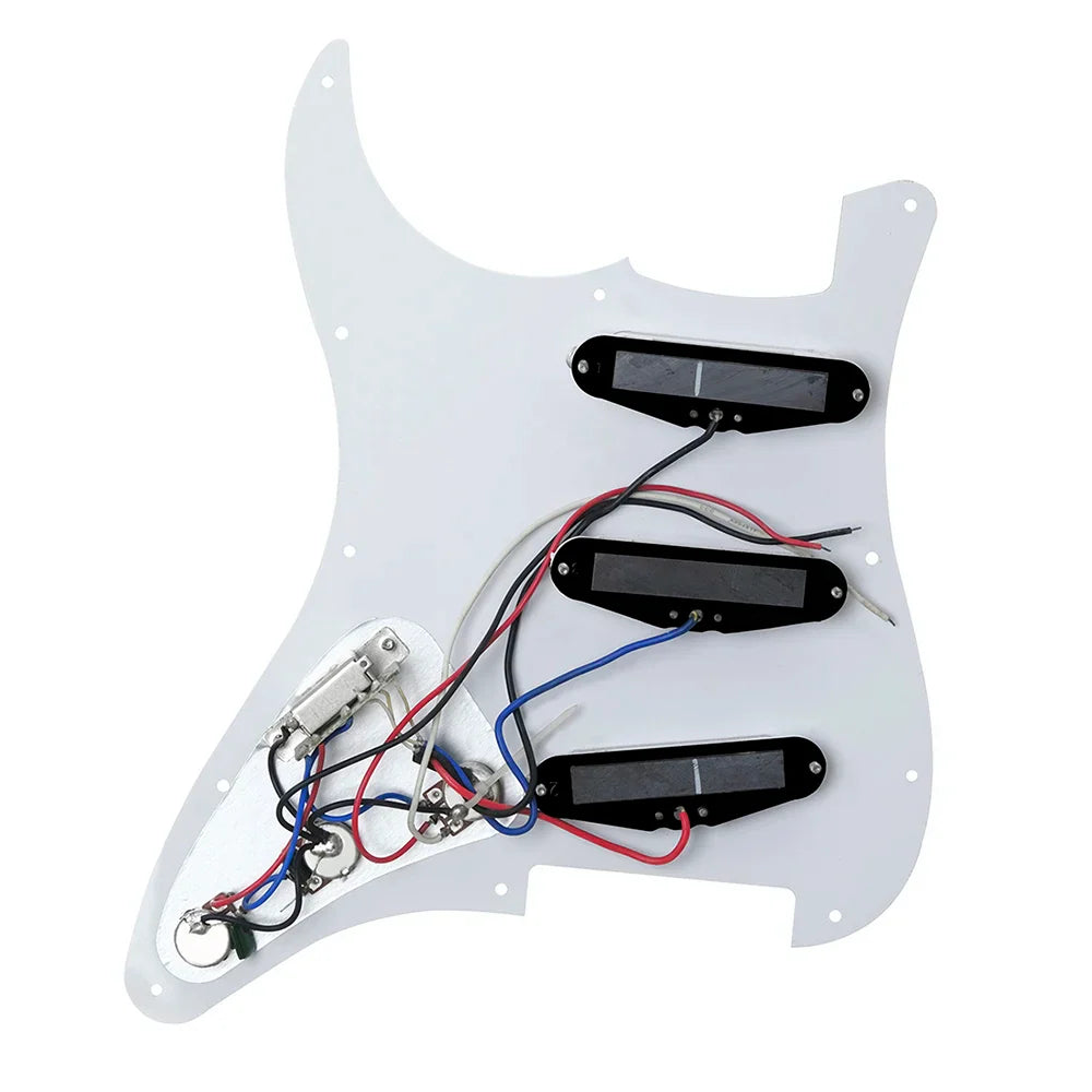 Electric Guitar Pickguard with Pickups