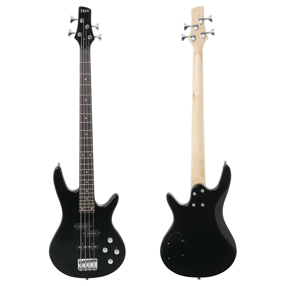 IRIN 4 String Electric Bass Guitar Professional 24 Frets Maple Body Bass