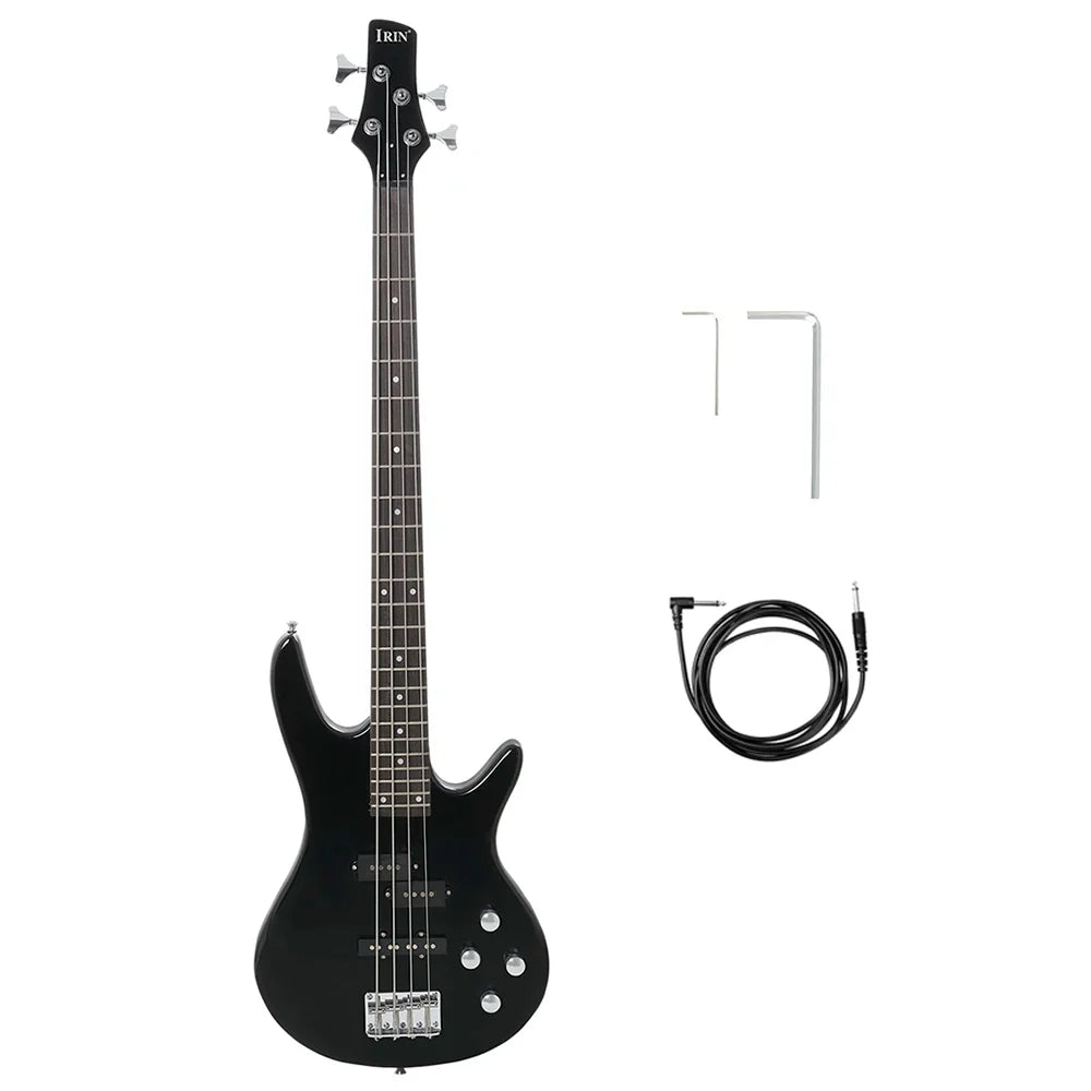 IRIN 4 String Electric Bass Guitar Professional 24 Frets Maple Body Bass