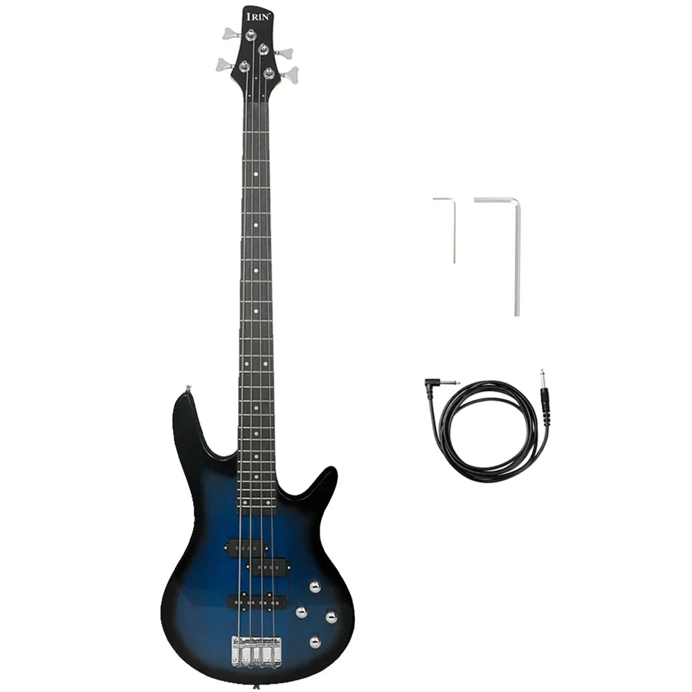 IRIN 4 String Electric Bass Guitar Professional 24 Frets Maple Body Bass