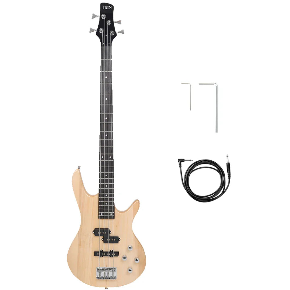 IRIN 4 String Electric Bass Guitar Professional 24 Frets Maple Body Bass