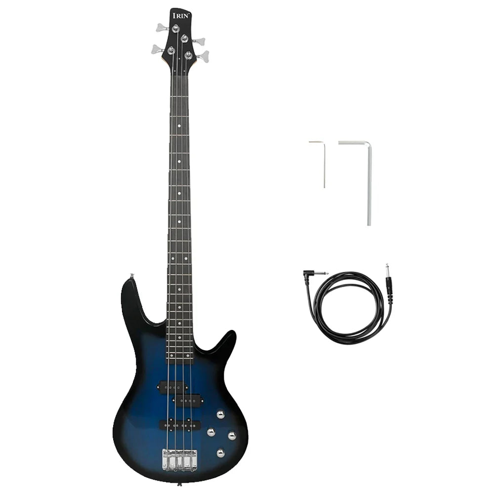 IRIN 4 Strings 24 Frets Electric Bass Guitar Maple Body Bass Guitar Guitarra