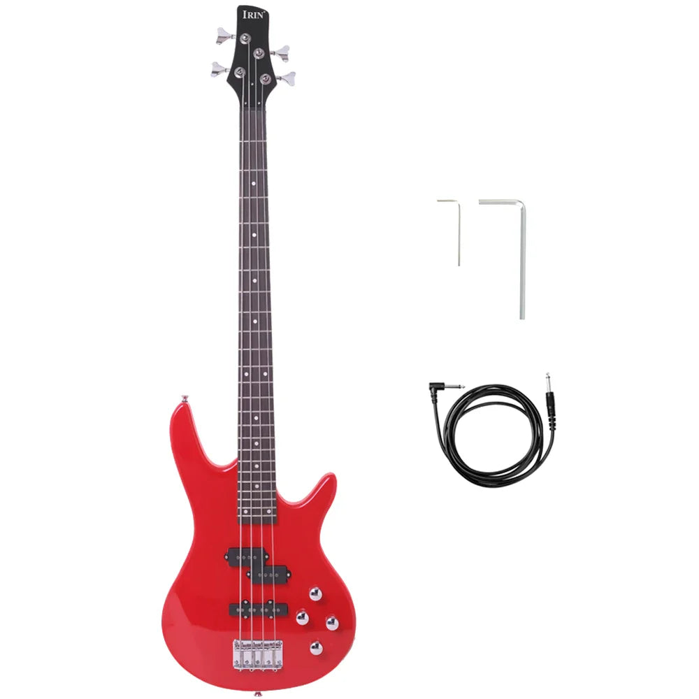 IRIN 4 Strings Bass Guitar 24 Frets Maple Body Electric Bass Guitar Stringed Musical Instrument With Guitar Parts & Accessories