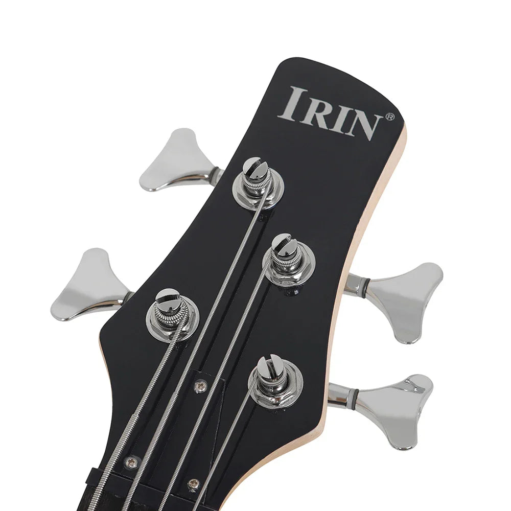 IRIN 4 Strings Bass Guitar 24 Frets Maple Body Electric Bass Guitar Stringed Musical Instrument With Guitar Parts & Accessories