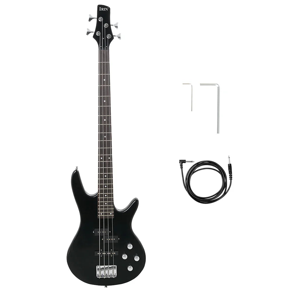 IRIN 4 Strings Electric Bass Guitar 24 Frets Maple Body Bass Guitar Guitarra