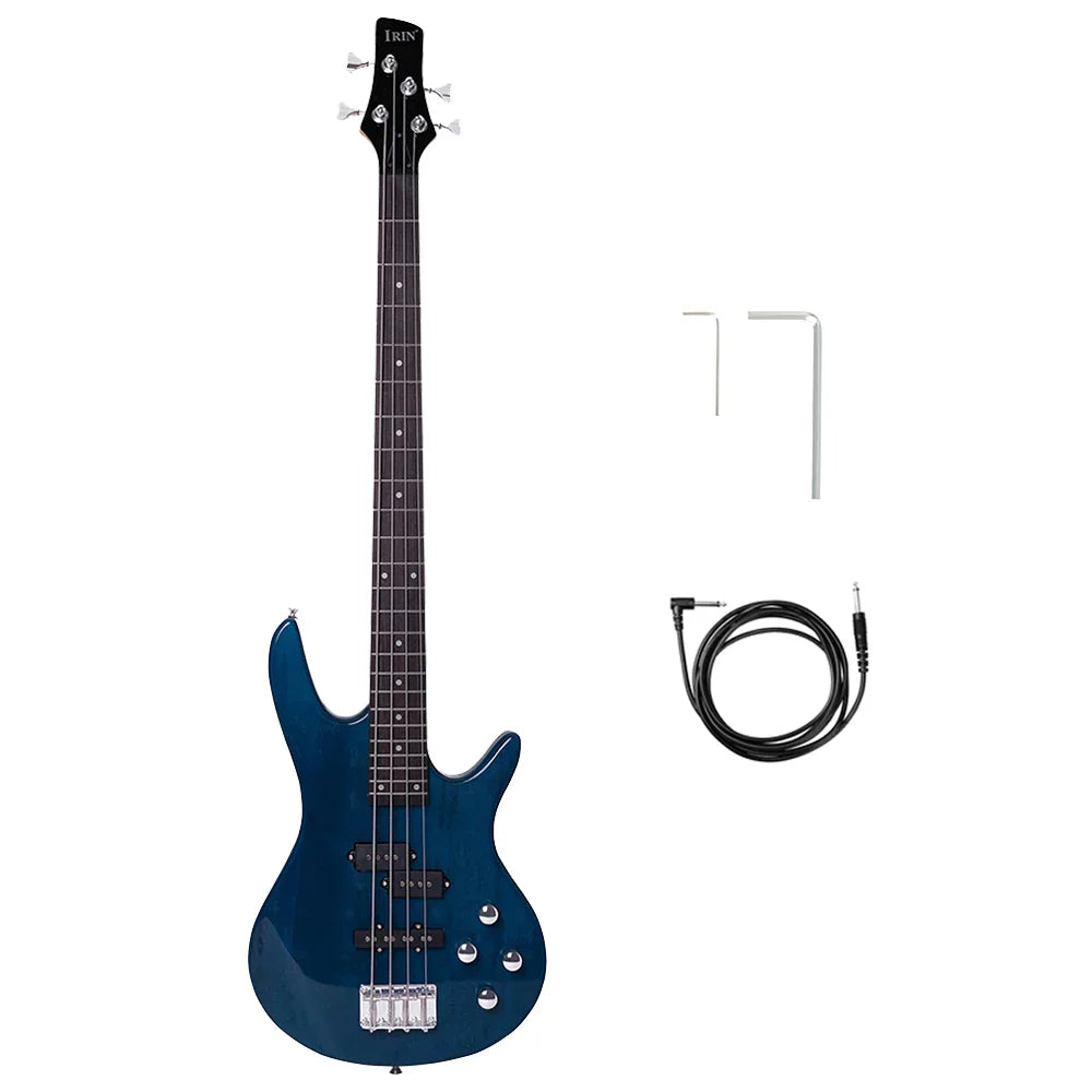 IRIN 4 Strings Electric Bass Guitar 24 Frets Maple Body Bass Guitar Guitarra