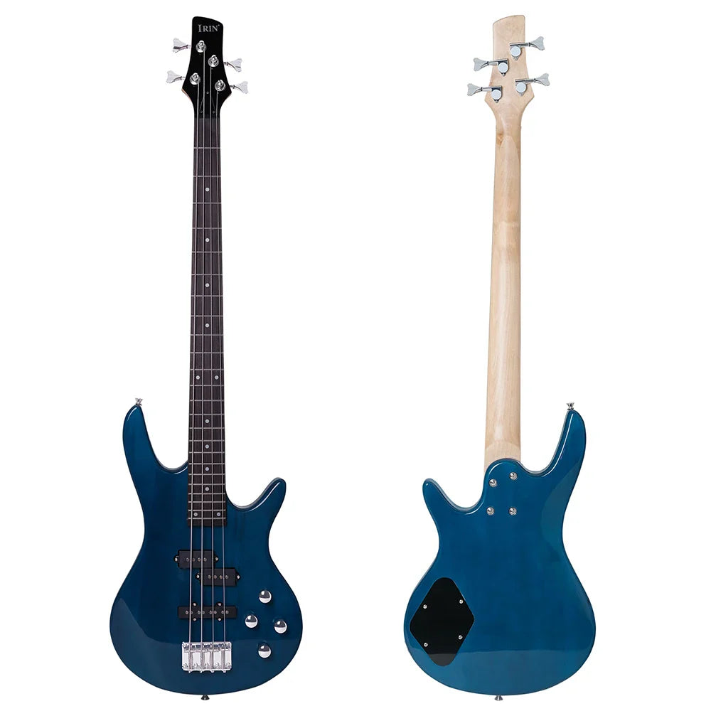 IRIN 4 Strings Electric Bass Guitar 24 Frets Maple Body Bass Guitar Guitarra