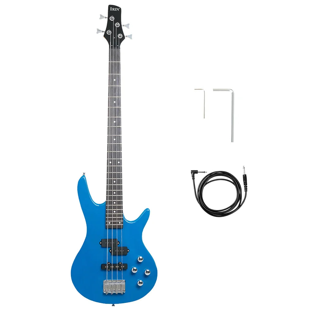 IRIN 4 Strings Electric Bass Guitar 24 Frets Maple Body Bass Guitar Guitarra