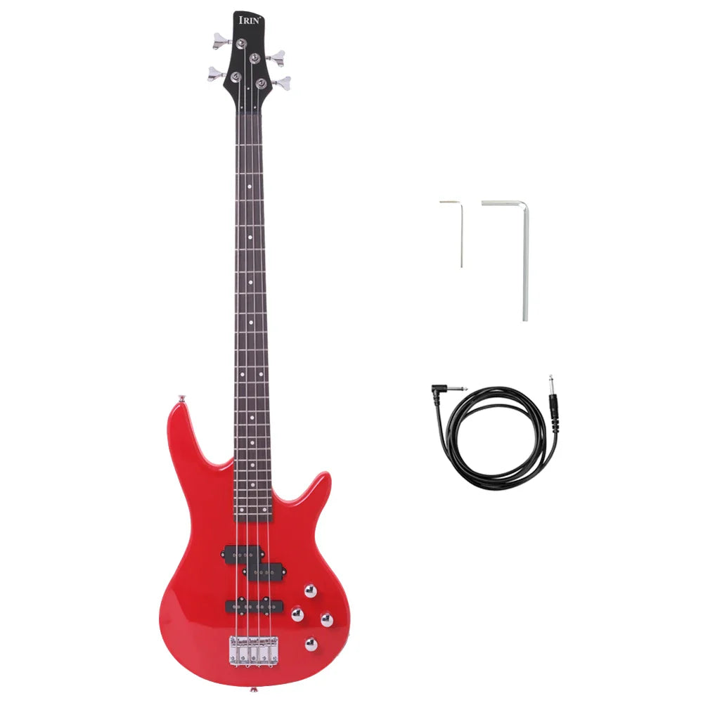 IRIN 4 Strings Electric Bass Guitar 24 Frets Maple Body Bass Guitar Guitarra