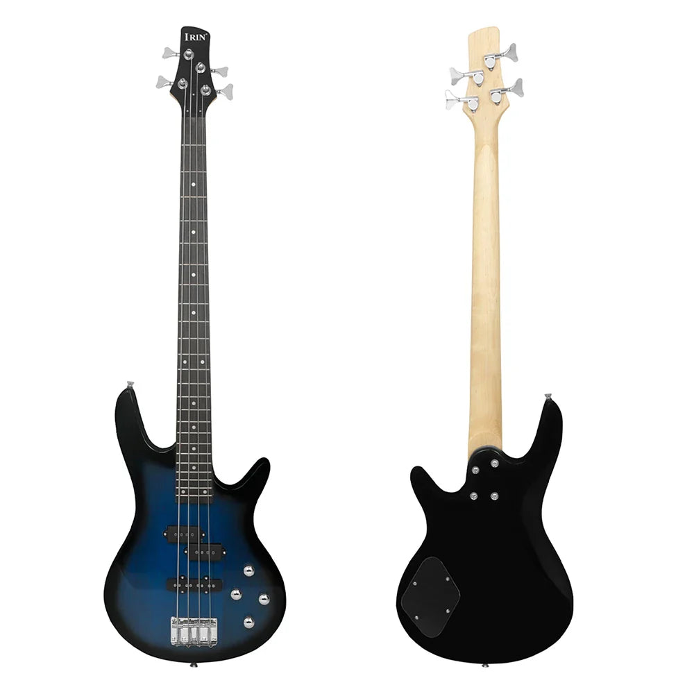 IRIN 4 Strings Electric Bass Guitar 24 Frets Maple Body Bass Guitar Guitarra