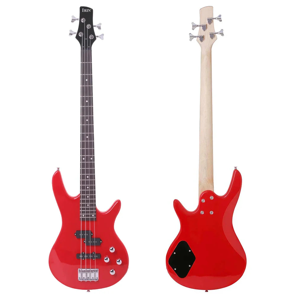 IRIN 4 Strings Electric Bass Guitar 24 Frets Maple Body Bass Guitar Guitarra