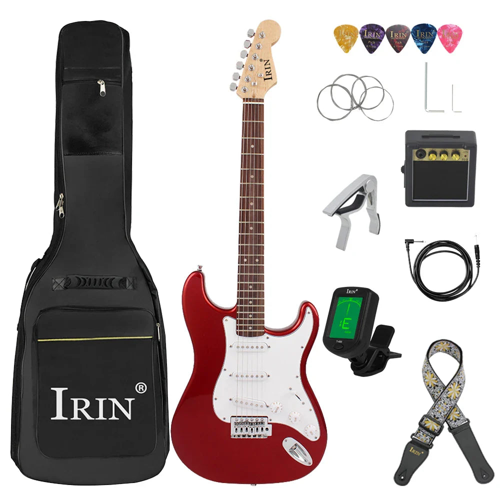 IRIN 6 String Electric Guitar 39 Inch 21 Frets Basswood Body