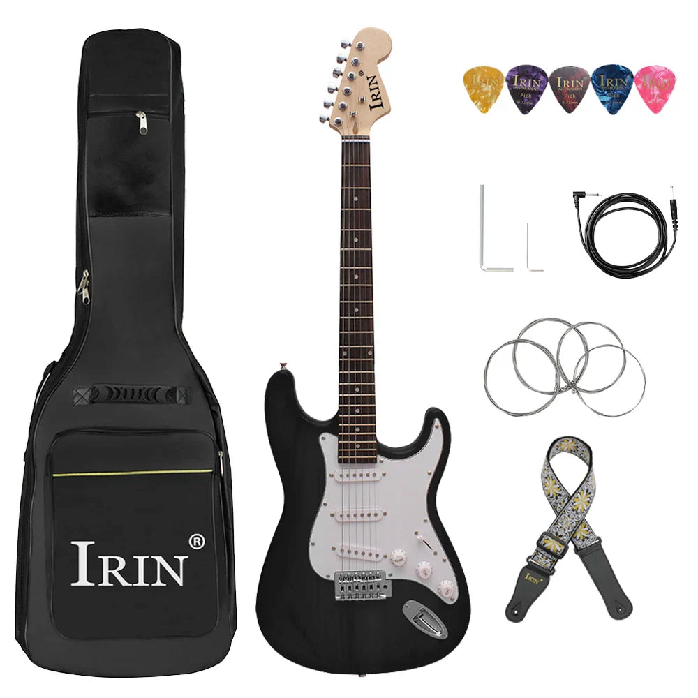 IRIN 6 String Electric Guitar 39 Inch 21 Frets Basswood Body