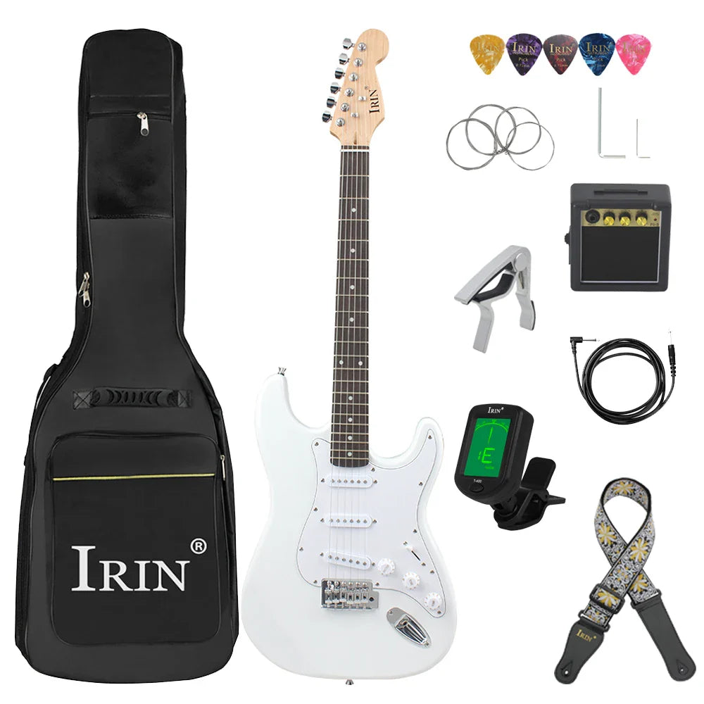 IRIN 6 String Electric Guitar 39 Inch 21 Frets Basswood Body