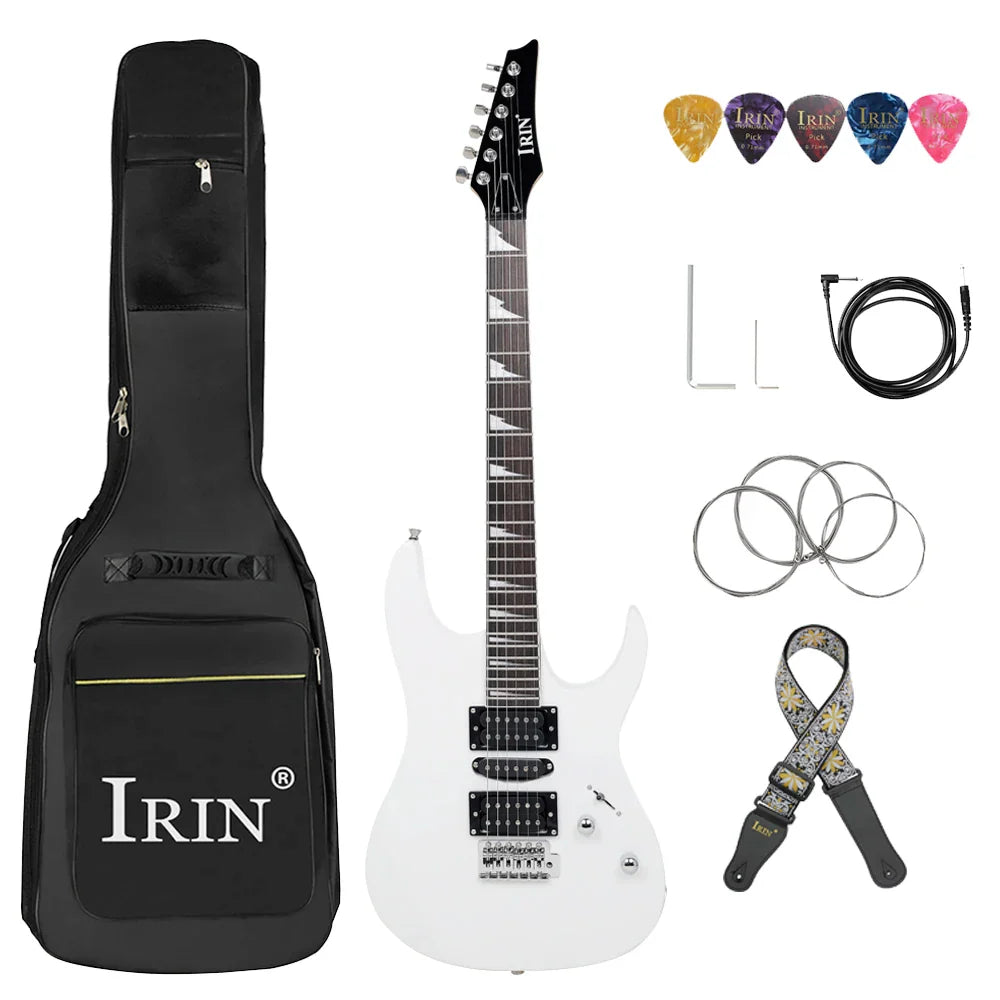 IRIN 6 Strings 24 Frets Electric Guitar Maple Body Neck Electric Guitar Guitarra