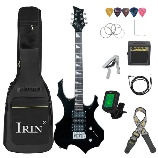 IRIN 6 Strings Electric Guitar 24 Frets Maple Body Electric Guitar Guitarra