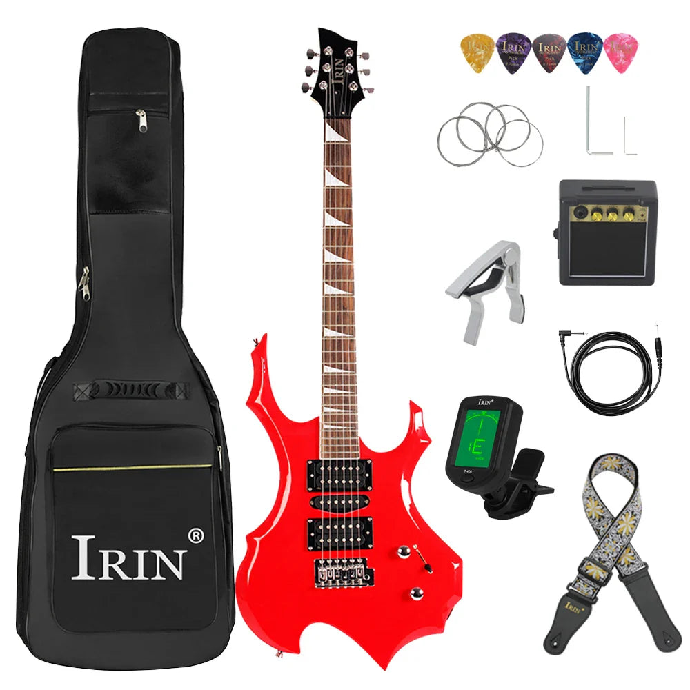 IRIN 6 Strings Electric Guitar 24 Frets Maple Body Electric Guitar Guitarra