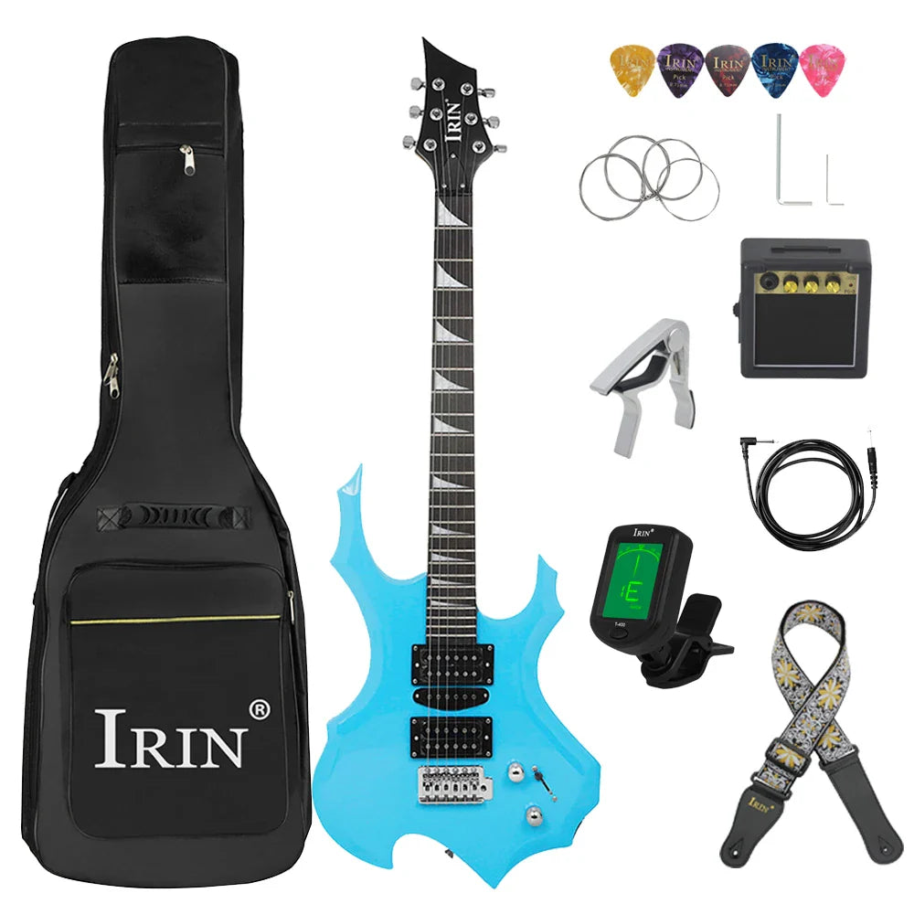 IRIN 6 Strings Electric Guitar 24 Frets Maple Body Electric Guitar Guitarra