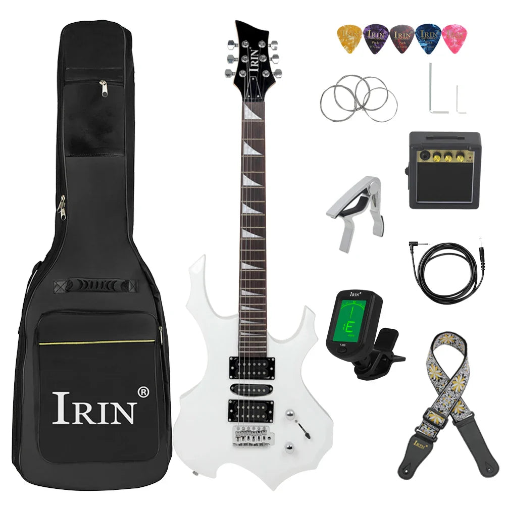 IRIN 6 Strings Electric Guitar 24 Frets Maple Body Electric Guitar Guitarra