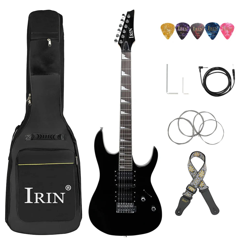 IRIN 6 Strings Electric Guitar 24 Frets Maple Body Neck Electric Guitarra