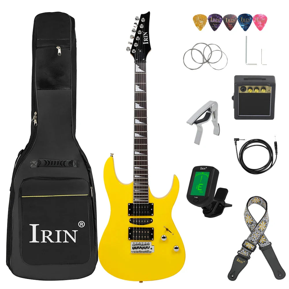 IRIN 6 Strings Electric Guitar 24 Frets Maple Body Neck Electric Guitarra