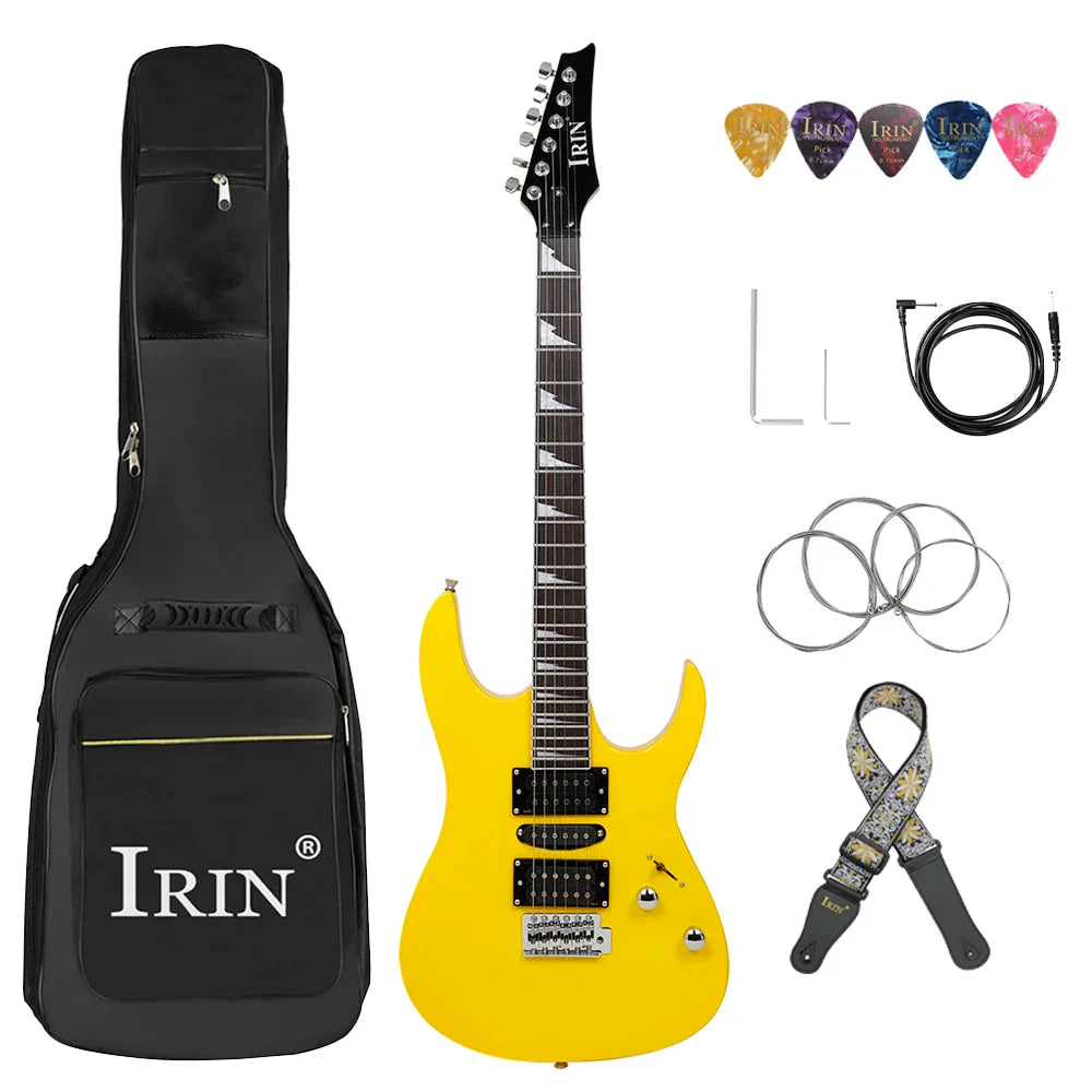 IRIN 6 Strings Electric Guitar 24 Frets Maple Body Neck Electric Guitarra