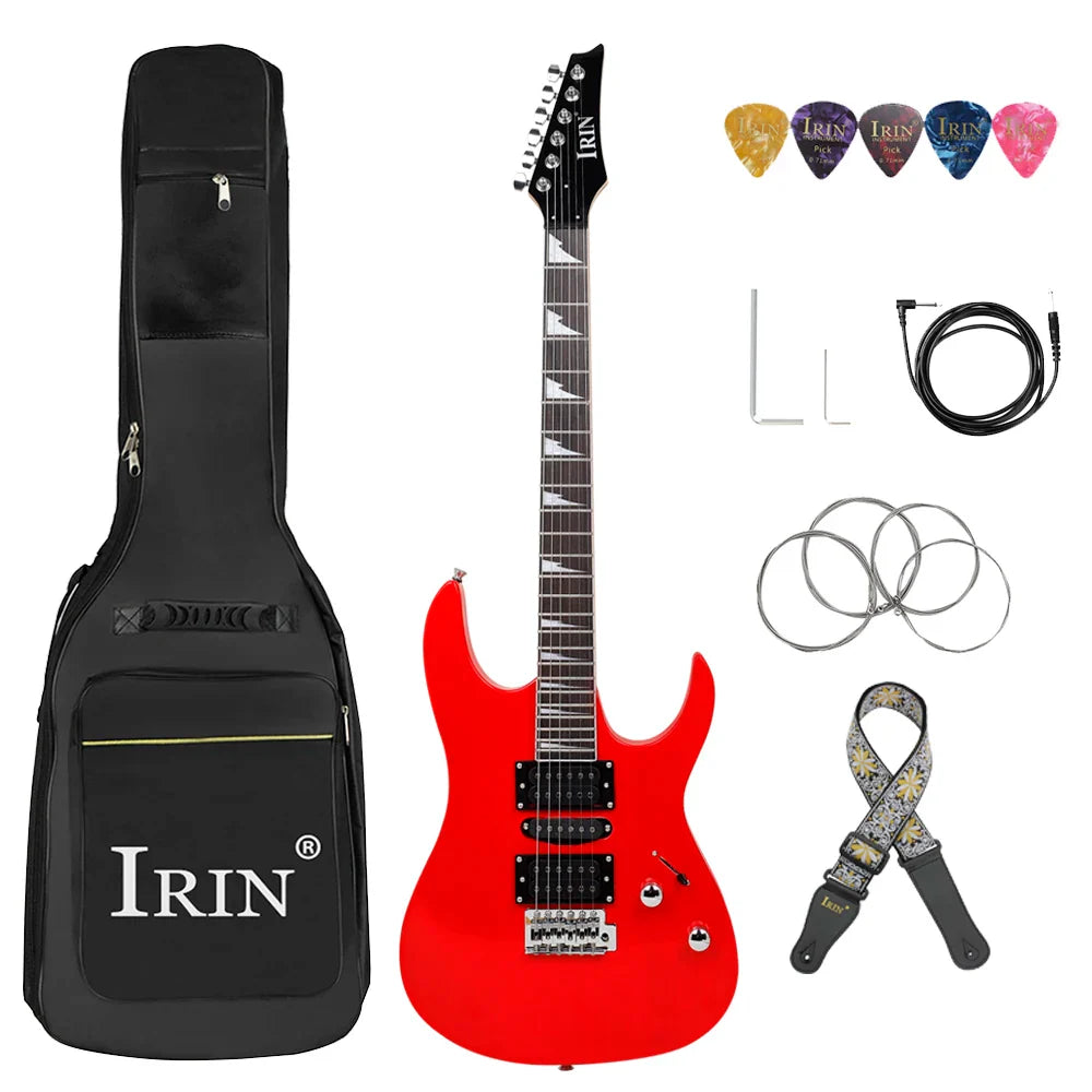 IRIN 6 Strings Electric Guitar 24 Frets Maple Body Neck Electric Guitarra