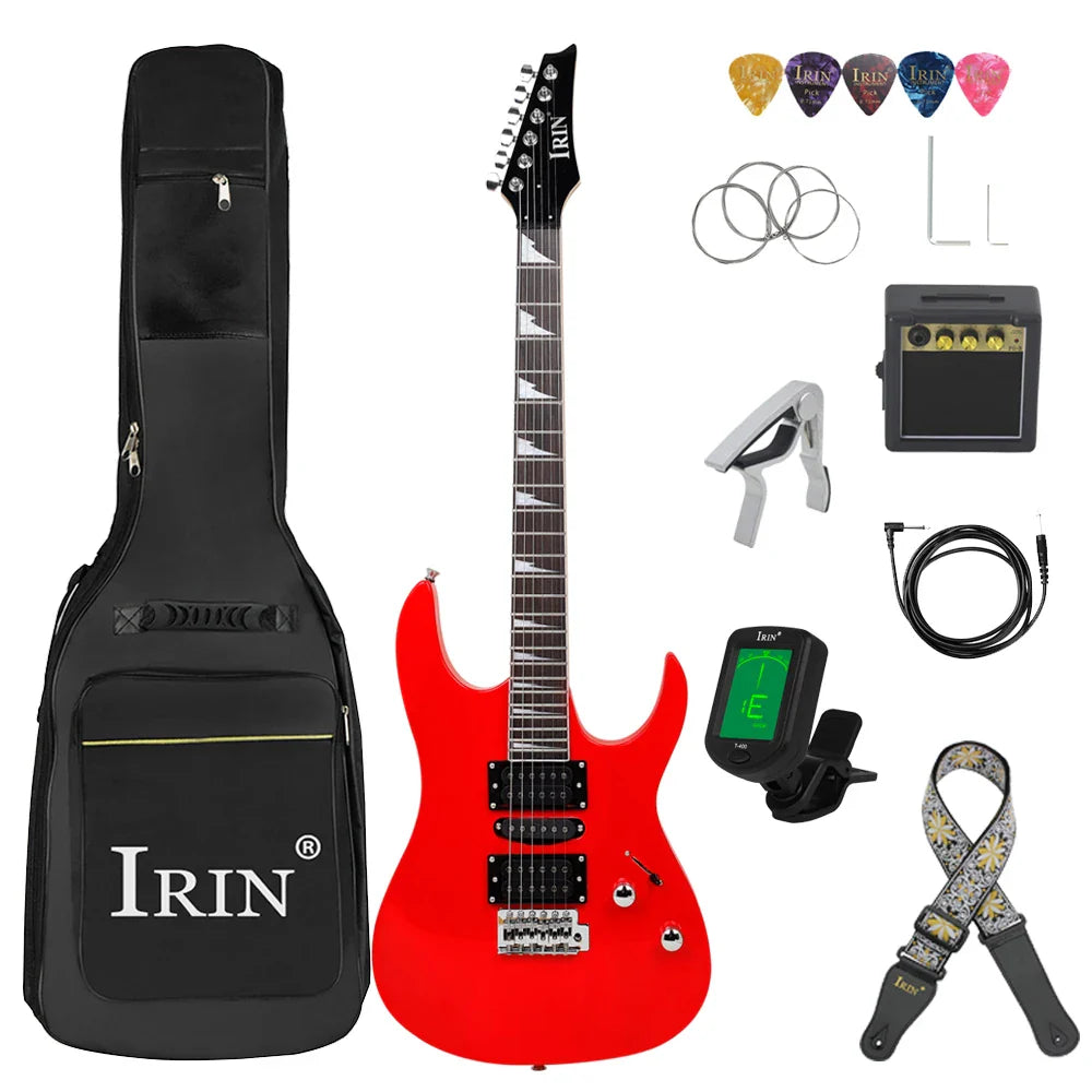 IRIN 6 Strings Electric Guitar 24 Frets Maple Body Neck Electric Guitarra