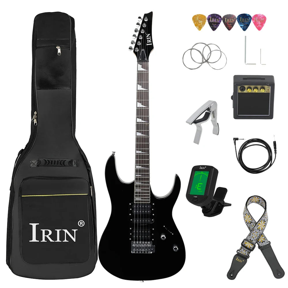 IRIN 6 Strings Electric Guitar 24 Frets Maple Body Neck Electric Guitarra