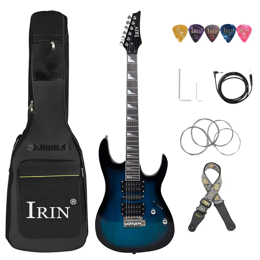 IRIN 6 Strings Electric Guitar 24 Frets Maple Body Neck Electric Guitarra