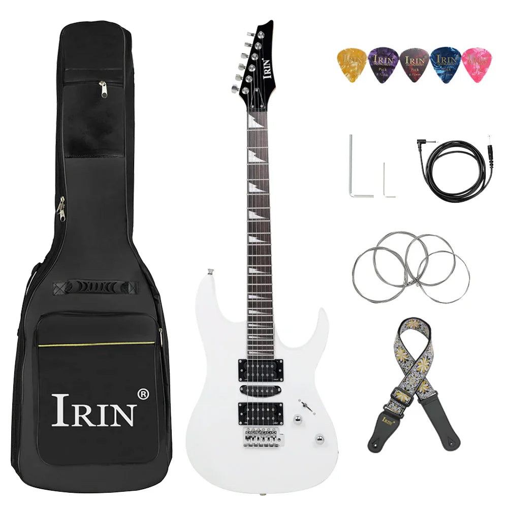 IRIN 6 Strings Electric Guitar 24 Frets Maple Body Neck Electric Guitarra