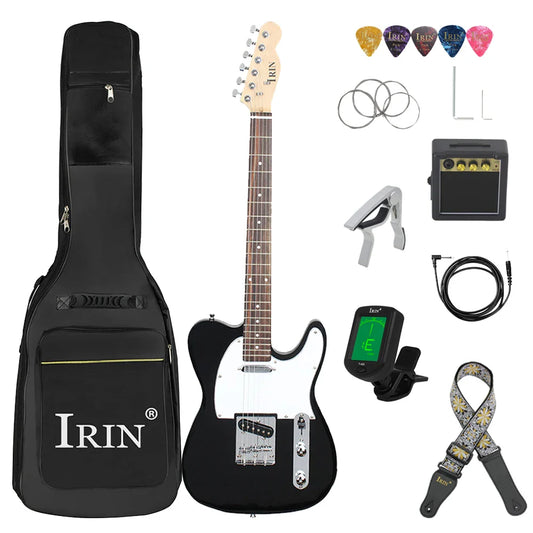 IRIN 6 Strings Electric Guitar 39 Inch 22 Frets Basswood