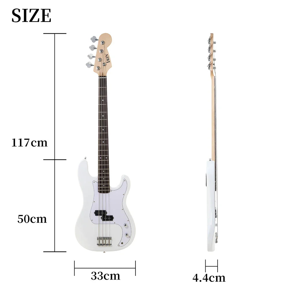 IRIN Electric Bass Guitar 20 Frets 4 Strings Basswood Bass