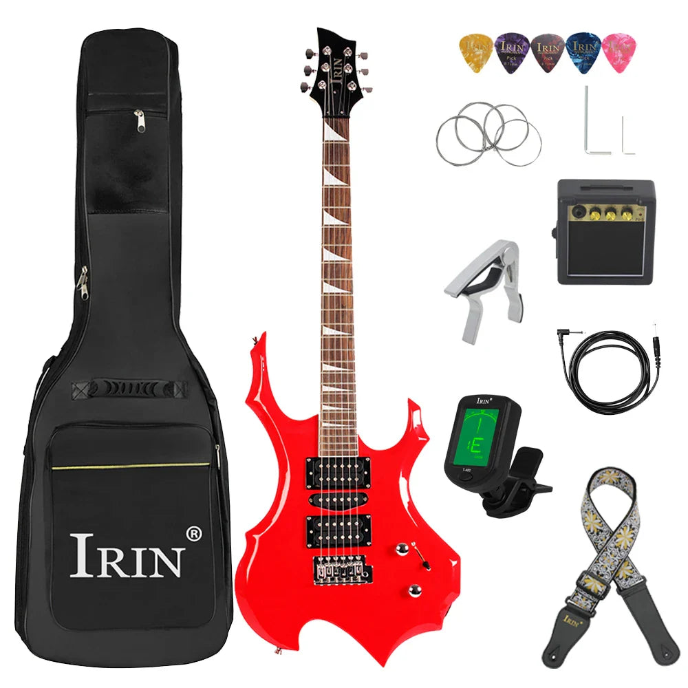 IRIN Electric Guitar 24 Frets 6 Strings Maple