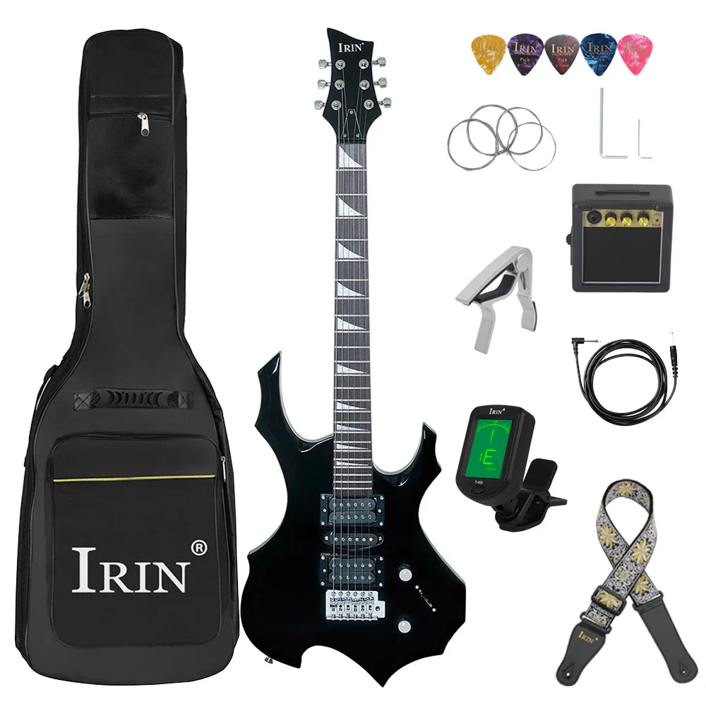 IRIN Electric Guitar 24 Frets 6 Strings Maple