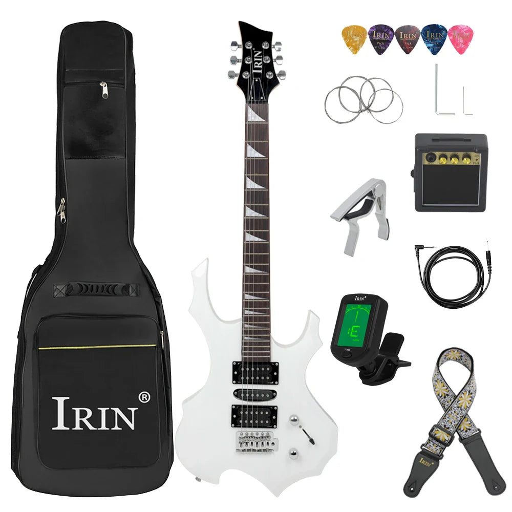 IRIN Electric Guitar 24 Frets 6 Strings Maple