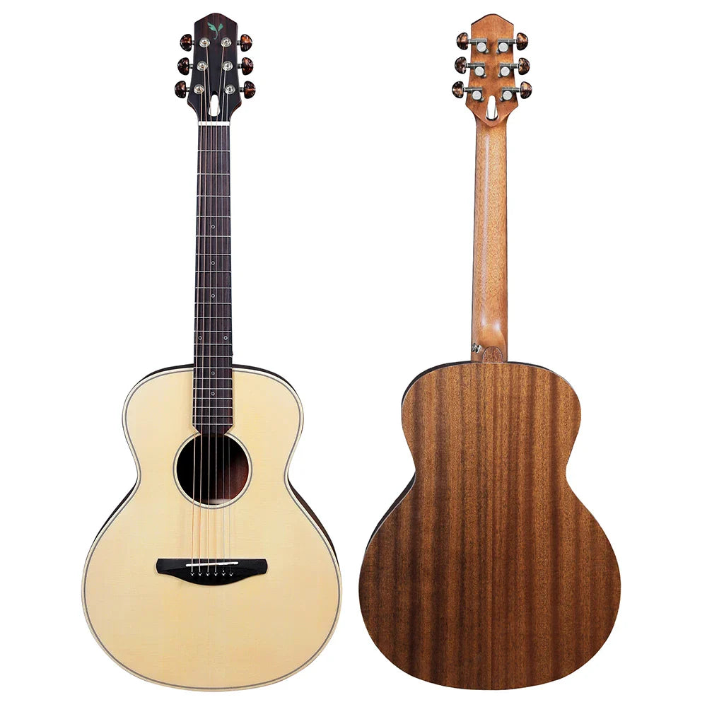 Mini 36 Inch Acoustic Guitar Fir Wood Panel Sapele