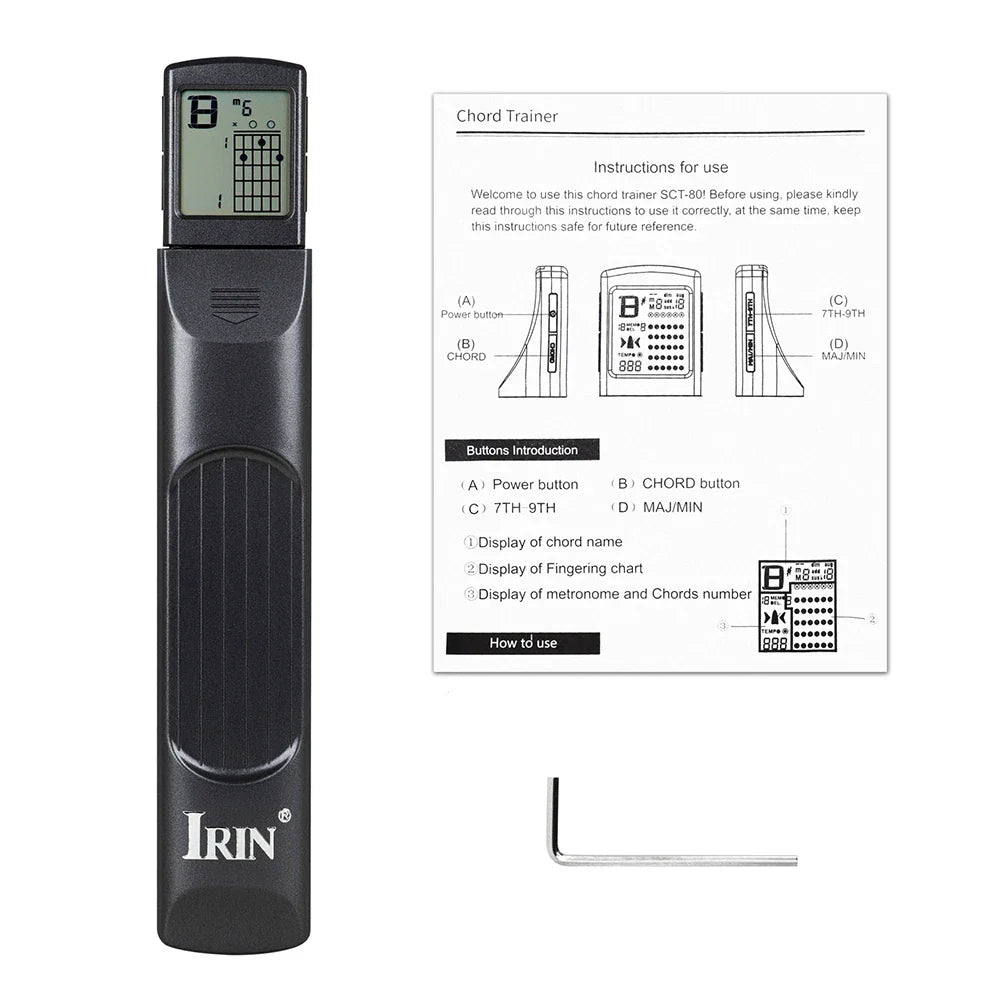 Pocket Guitar Chord Trainer Guitar Practice Tool